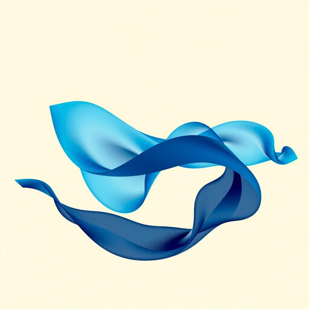 Abstrakte Darstellung von Klangwellen